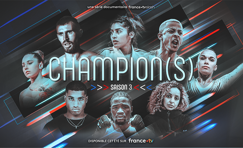 Huit champions en ligne sur France TV Slash